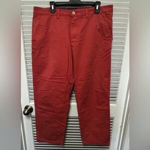 Charleston Threads preppy coral chinos 36x30